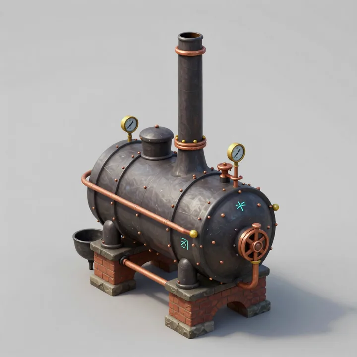 Steam Boiler, a Tier 2 machine.